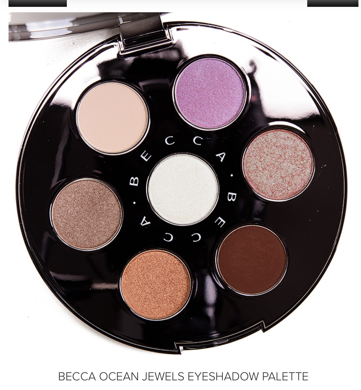 La Palette Fard à paupières BECCA Ocean Jewels