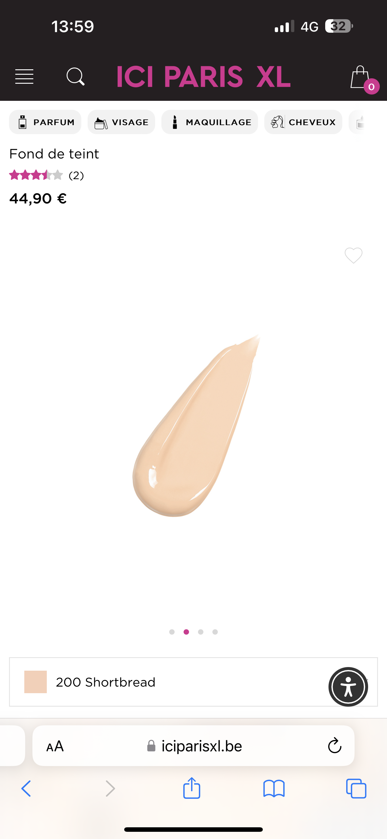 HUDA BEAUTY 200B Shortbread - Beige 35 ml
#FAUXFILTER Luminous Matte - Fond de Teint Liquide Haute Couvrance