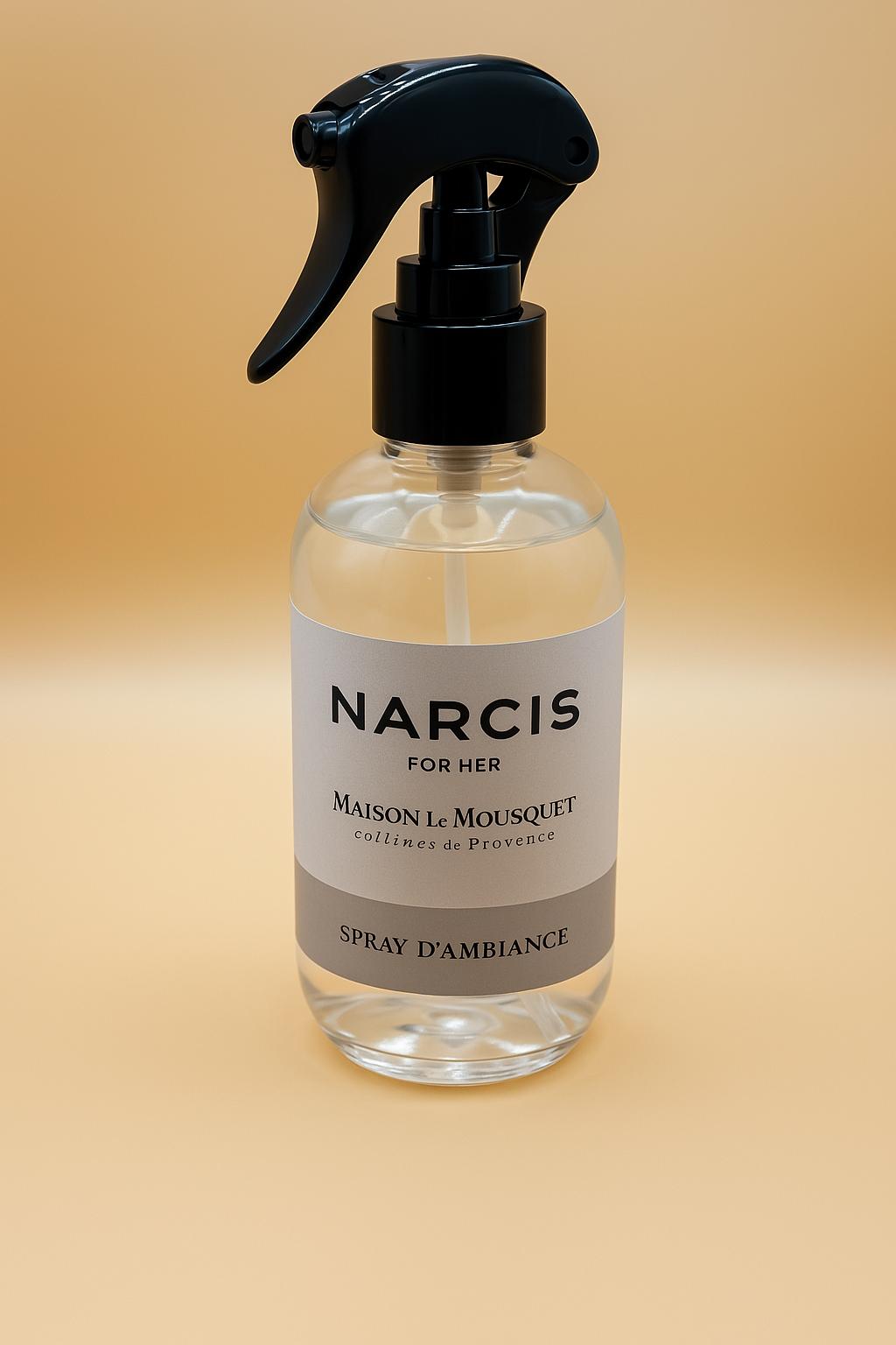 Spray d’ambiance NARCIS - Maison le mousquet