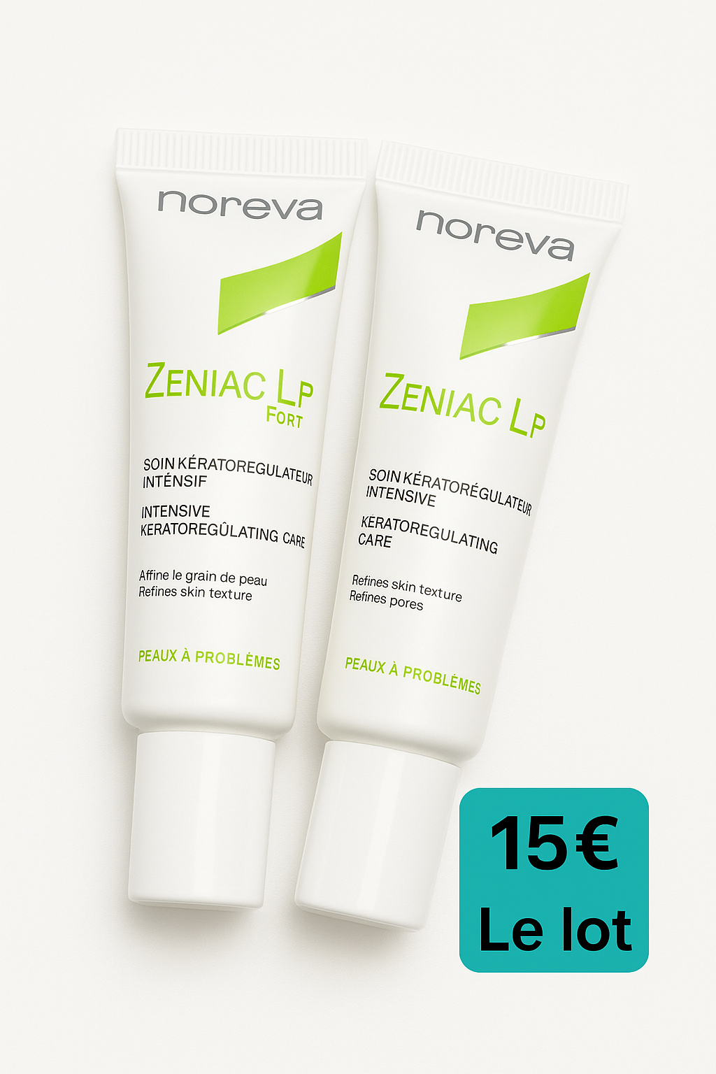 Noreva Zeniac LP Forte Intensive Keratoregulating Care - 30 ml prix du LOT