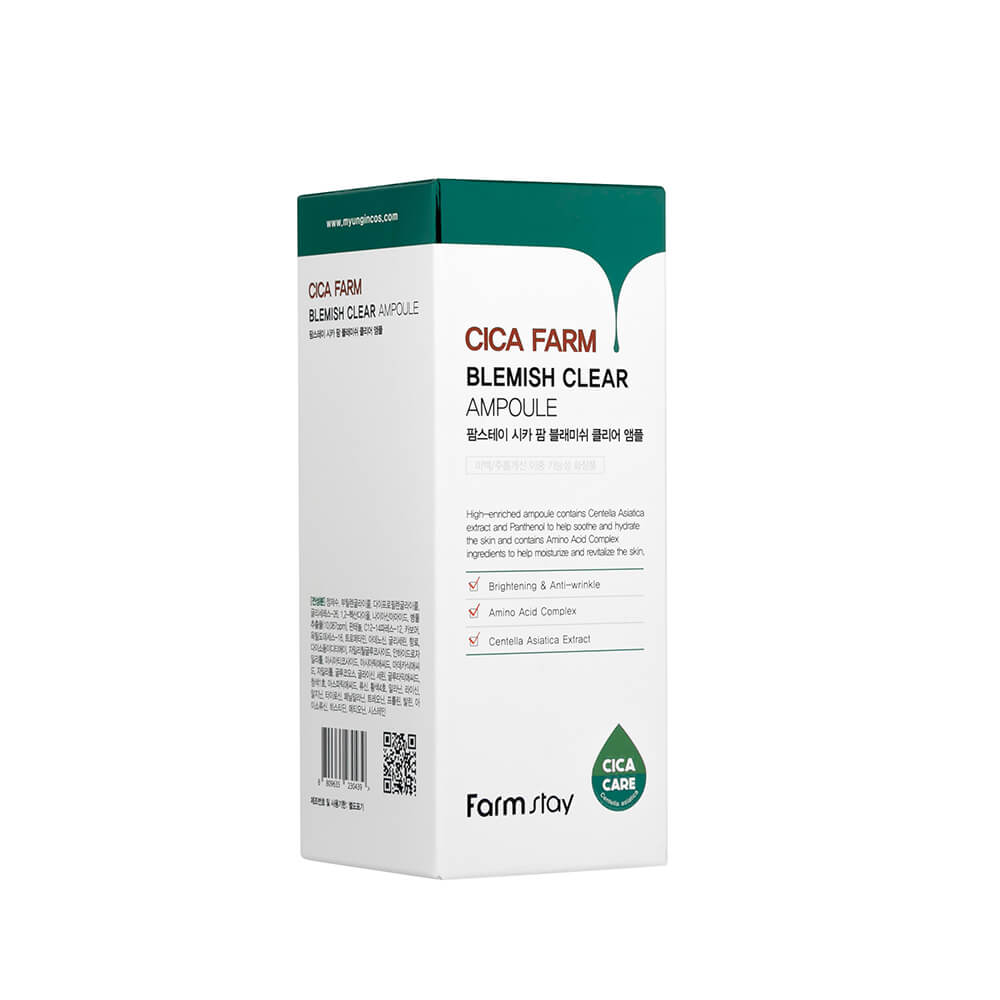 Ampoule FARMSTAY Cica Farm Blemish Clear, 100 ml