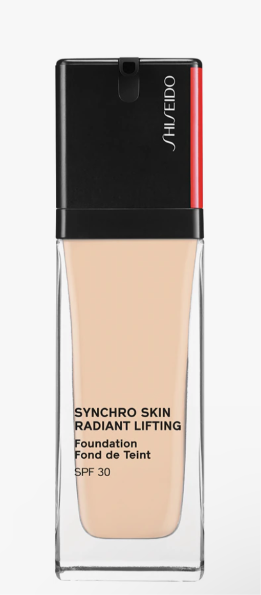 Shiseido réf 130 Opal 
Synchro Skin Radiant Lifting Foundation
fond de teint liftant illuminateur SPF 30
