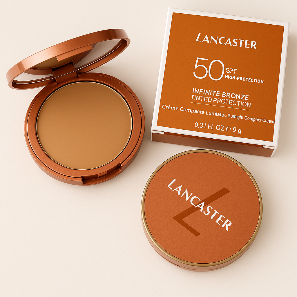 LANCASTER INFINITE BRONZE TINTED PROTECTION SUNLIGHT COMPACT CREAM SPF50Maquillage soleil