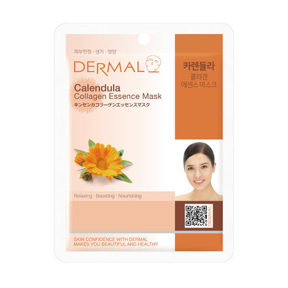 DERMAL Masque Essence au Collagène et Calendula DER124 - visuel 1