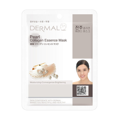 DERMAL Masque Essence au Collagène et Perle DER114 - visuel 1