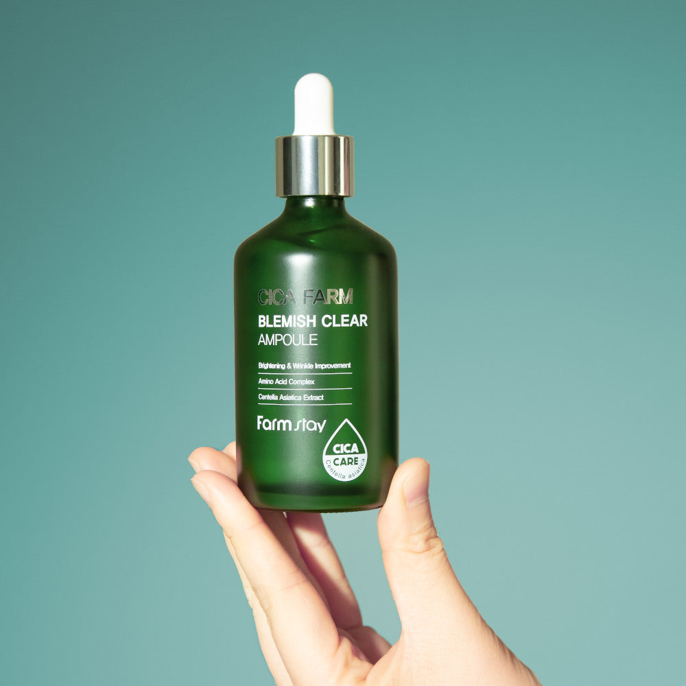 Ampoule FARMSTAY Cica Farm Blemish Clear, 100 ml
