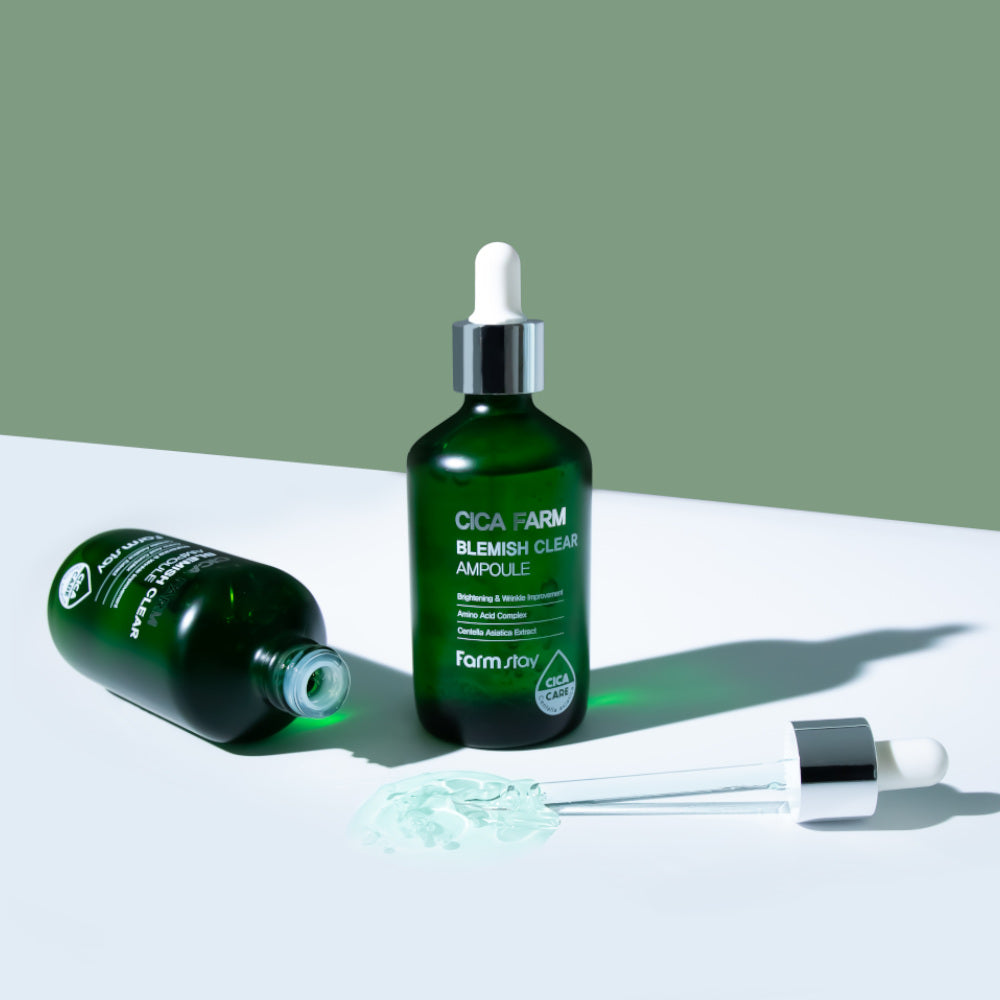 Ampoule FARMSTAY Cica Farm Blemish Clear, 100 ml