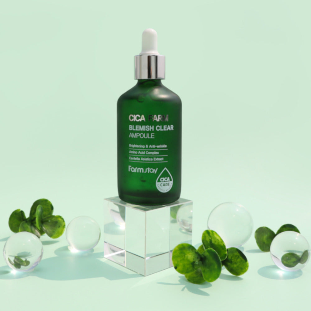 Ampoule FARMSTAY Cica Farm Blemish Clear, 100 ml
