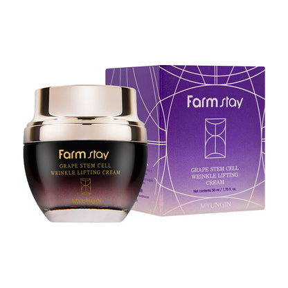 Crème FARMSTAY Grape Stem Cell Wrinkle Lifting, 50 ml