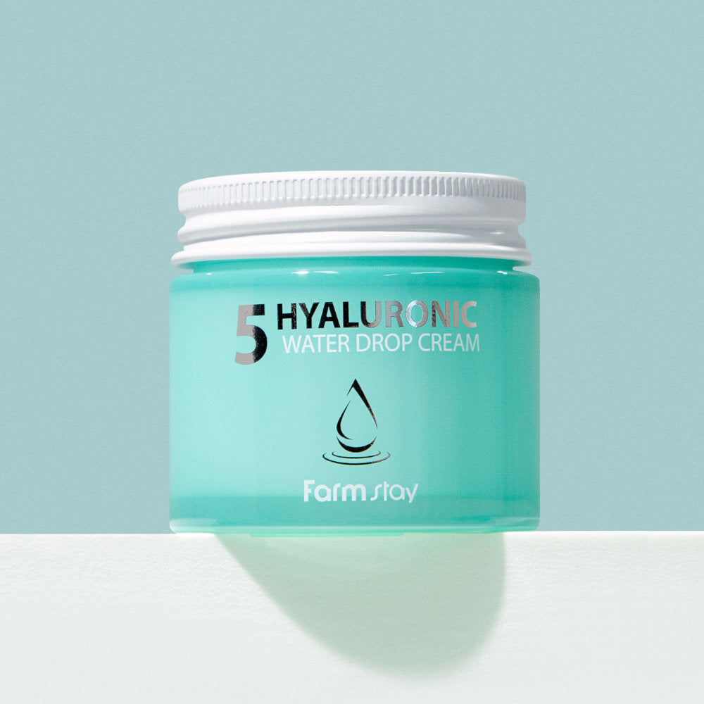 Crème FARMSTAY Hyaluronic Water Drop, 80 ml