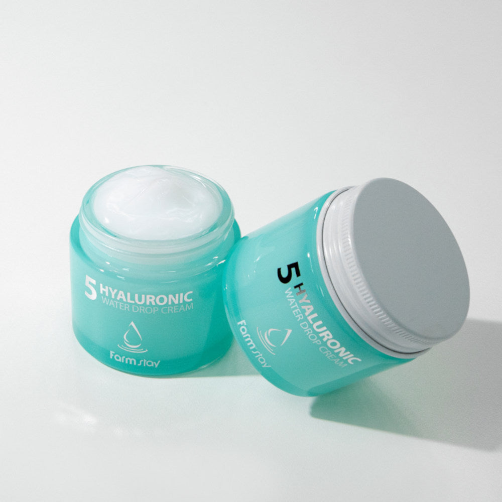 Crème FARMSTAY Hyaluronic Water Drop, 80 ml