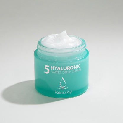 Crème FARMSTAY Hyaluronic Water Drop, 80 ml