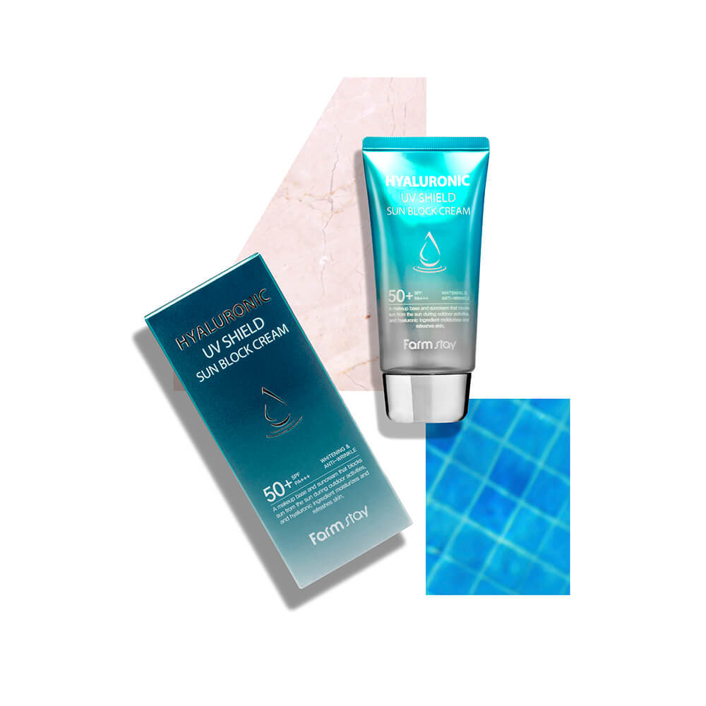 Crème Solaire FARMSTAY Hyaluronic UV Shield SPF50+ PA+++, 70 g