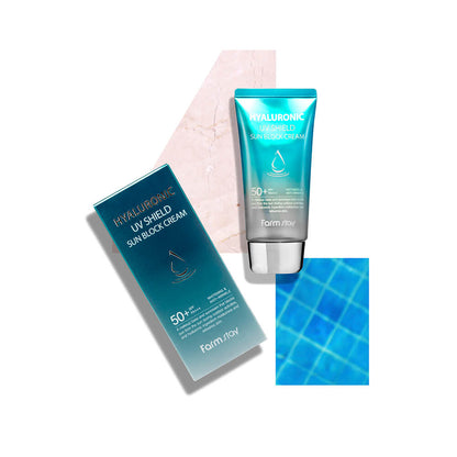 Crème Solaire FARMSTAY Hyaluronic UV Shield SPF50+ PA+++, 70 g