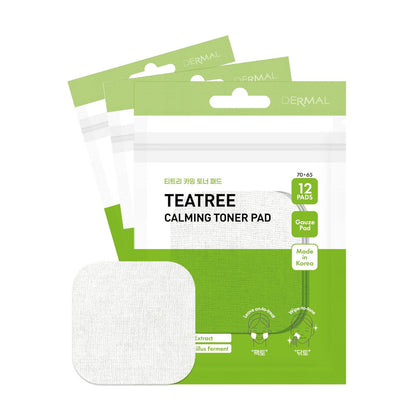 DERMAL Disques Toniques Tea Tree DER139 - visuel 1