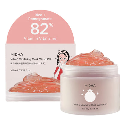Masque Vitalisant Vita C MIDHA, 100 ml
