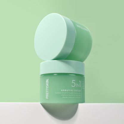 Crème 5in1 Arbutine PRETTYSKIN, 50 ml