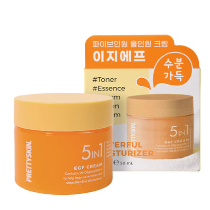 Crème 5in1 E.G.F PRETTYSKIN, 50 ml
