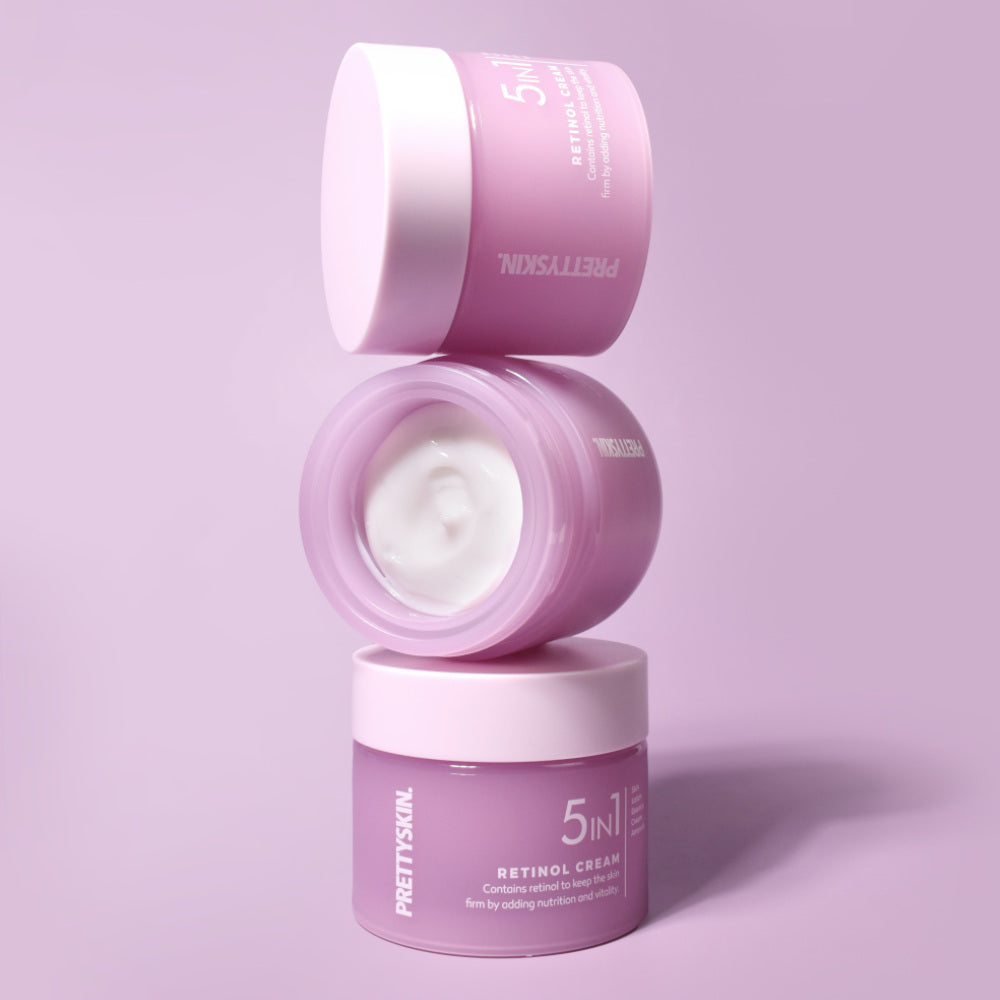 Crème 5in1 Rétinol PRETTYSKIN, 50 ml