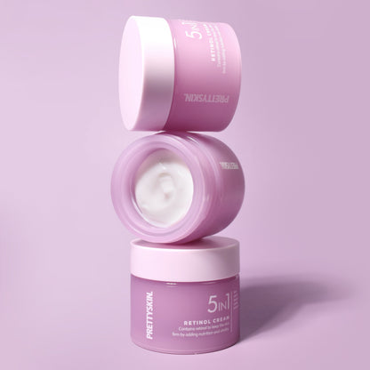 Crème 5in1 Rétinol PRETTYSKIN, 50 ml