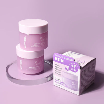 Crème 5in1 Rétinol PRETTYSKIN, 50 ml