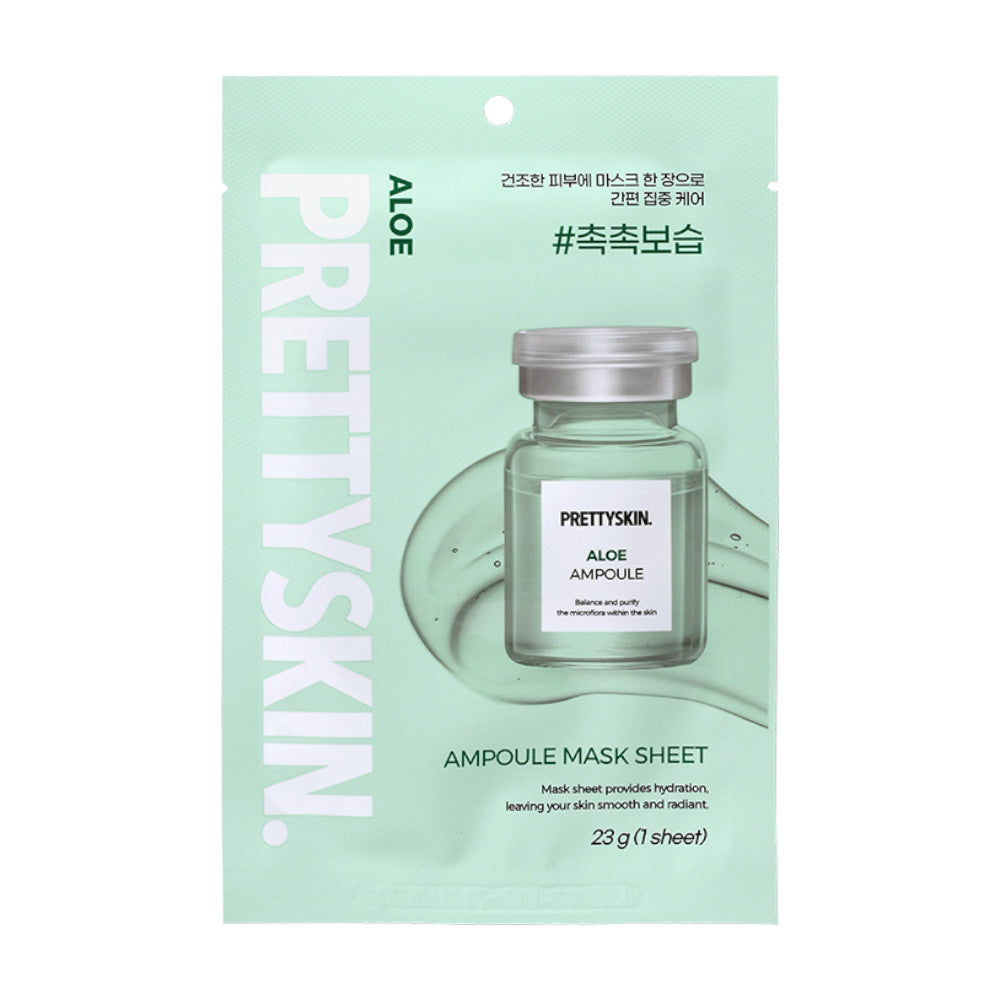 Masque Tissu Ampoule ALOE PRETTYSKIN, 23 g