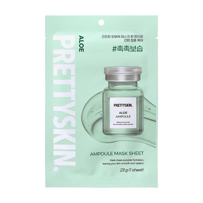 Masque Tissu Ampoule ALOE PRETTYSKIN, 23 g