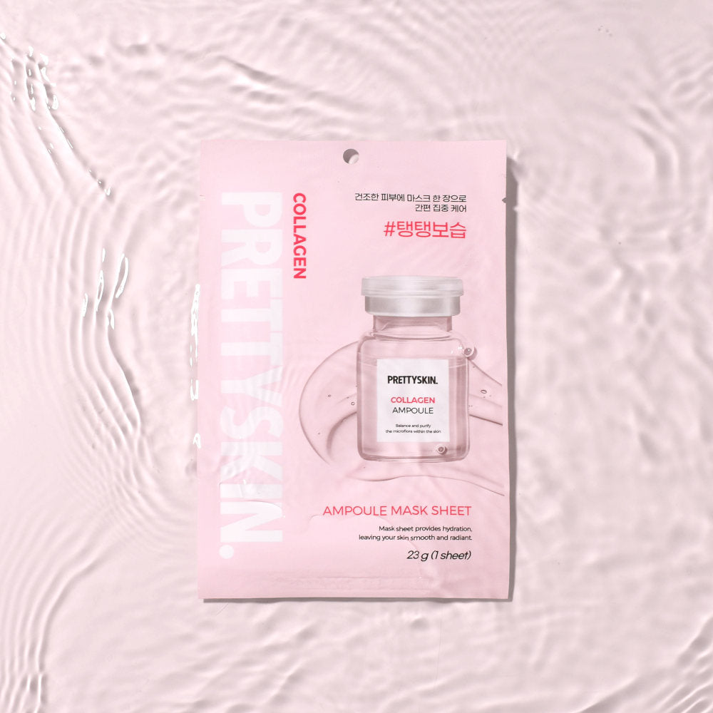 Masque Tissu Ampoule COLLAGÈNE PRETTYSKIN, 23 g