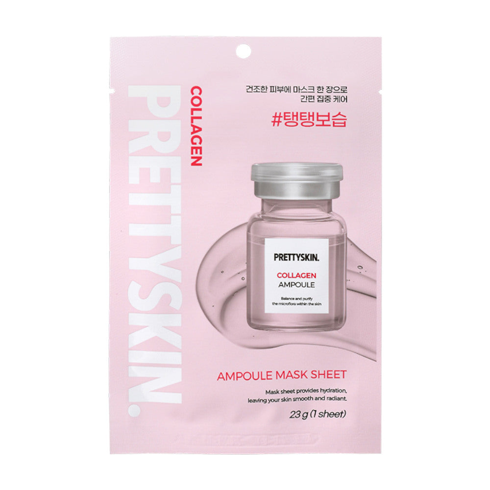 Masque Tissu Ampoule COLLAGÈNE PRETTYSKIN, 23 g