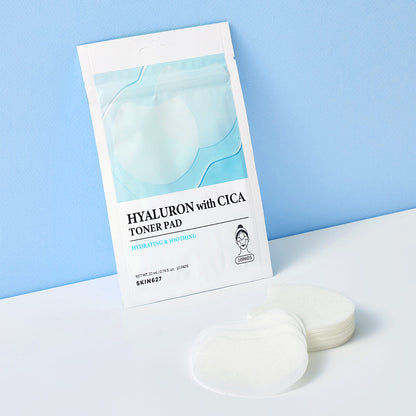 Disques Tonifiants SKIN627 Hyaluron au Cica