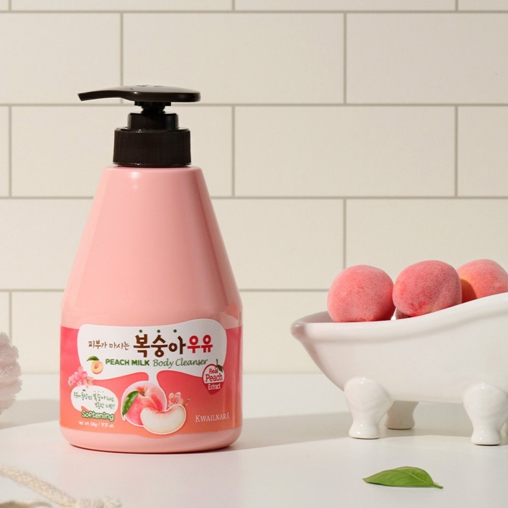 Gel Douche KWAILNARA Lait de Pêche