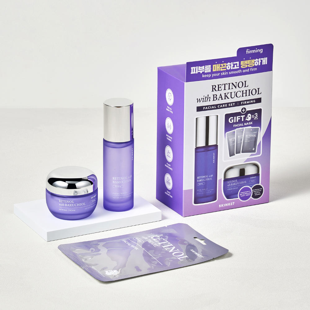 Coffret Soin Visage SKIN627 Rétinol au Bakuchiol