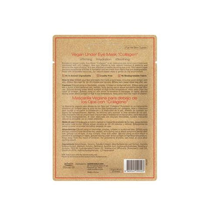 PUREDERM Vegan Under Eye Mask Collagen, 30 pcs - visuel 2