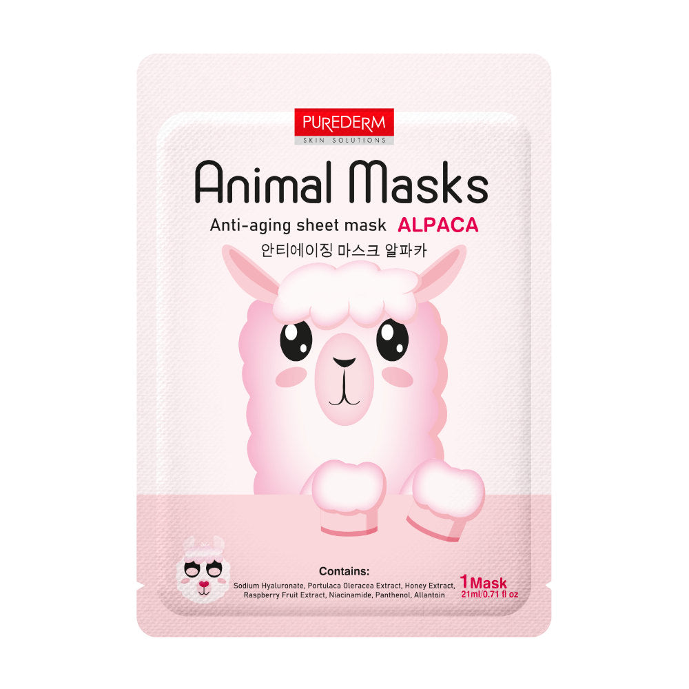 PUREDERM Animal Mask ALPACA