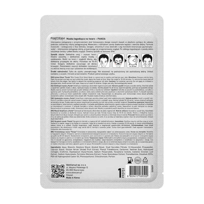PUREDERM Animal Mask PANDA