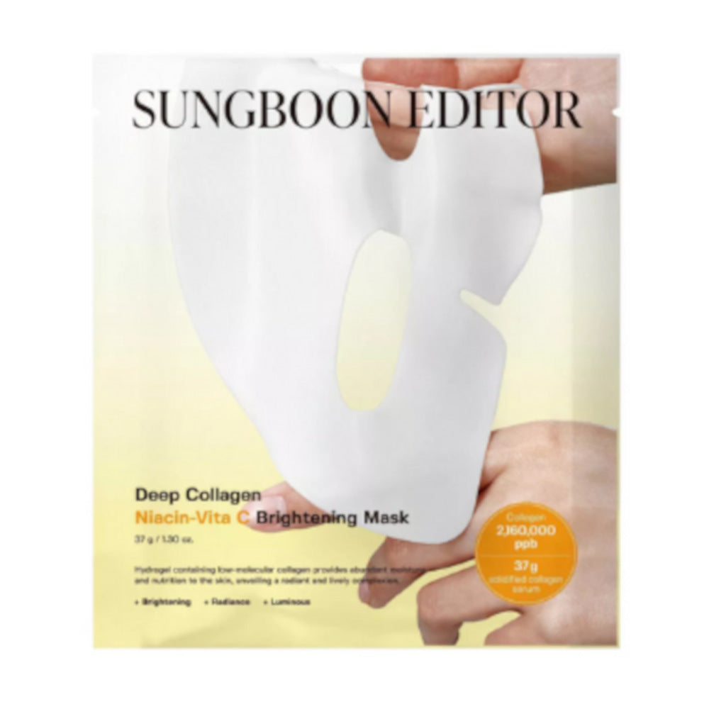Masque SUNGBOON EDITOR Deep Collagen Niacin-Vita C Brightening, 37 g