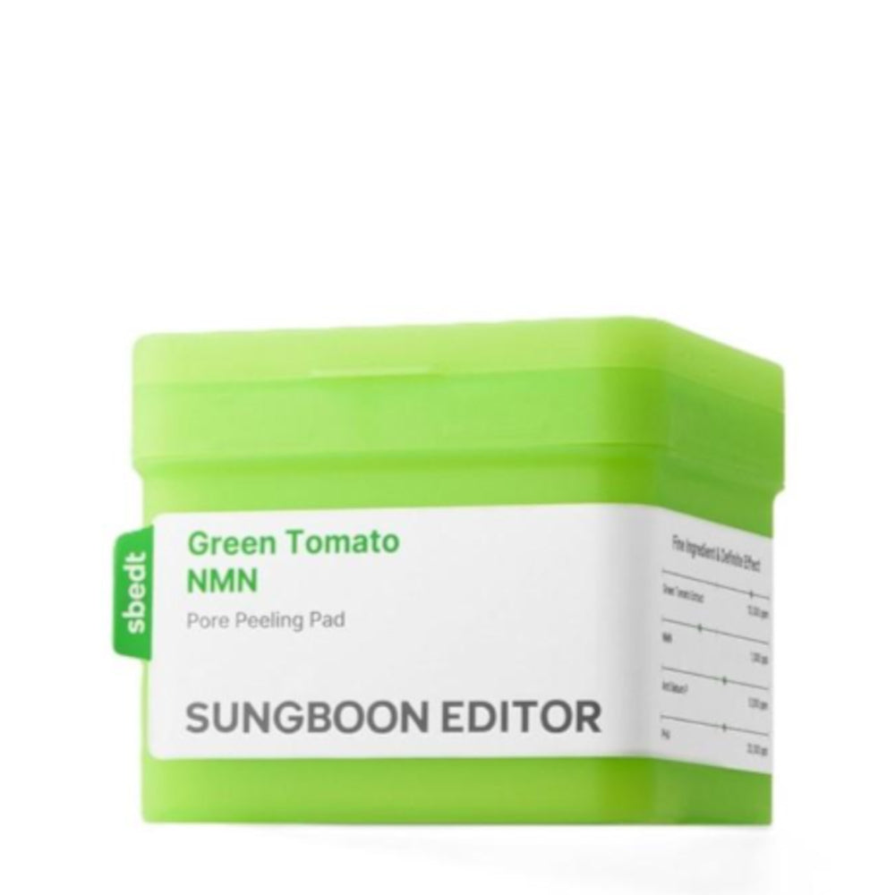 SUNGBOON EDITOR Green Tomato NMN Pore Peeling Pad - image 1