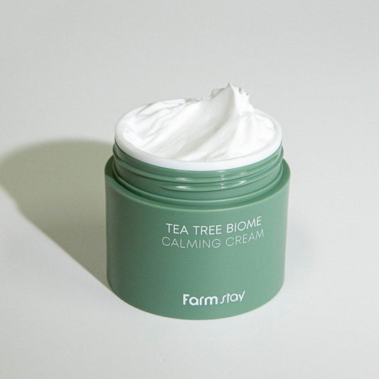 Crème Apaisante FARMSTAY Tea Tree Biome Calming Cream, 80 ml - image 4