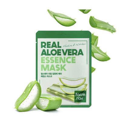 Masque Tissu FARMSTAY Real Aloevera Essence Mask, 23 ml - image 3