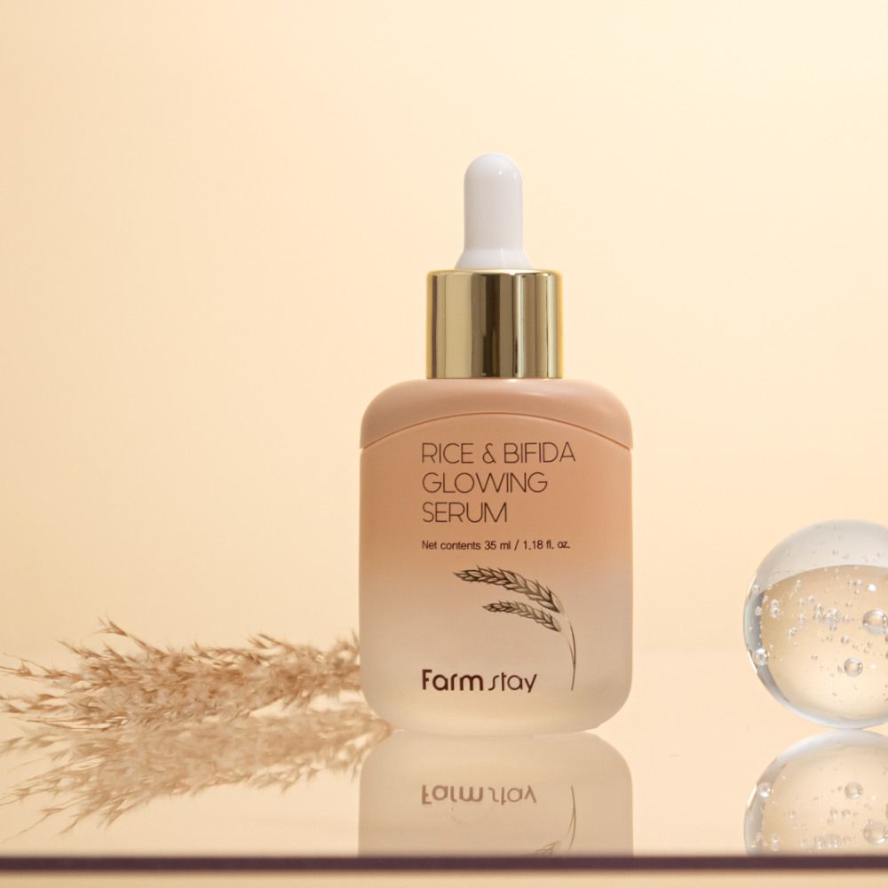 Sérum Éclat FARMSTAY Rice & Bifida Glowing Serum, 35 ml - image 1