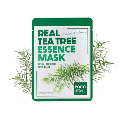 Masque Tissu FARMSTAY Real Tea Tree Essence Mask, 23 ml - image 1