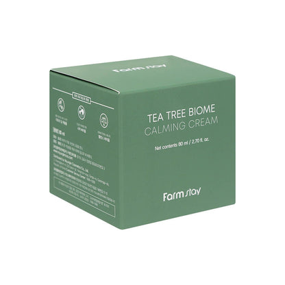 Crème Apaisante FARMSTAY Tea Tree Biome Calming Cream, 80 ml - image 3