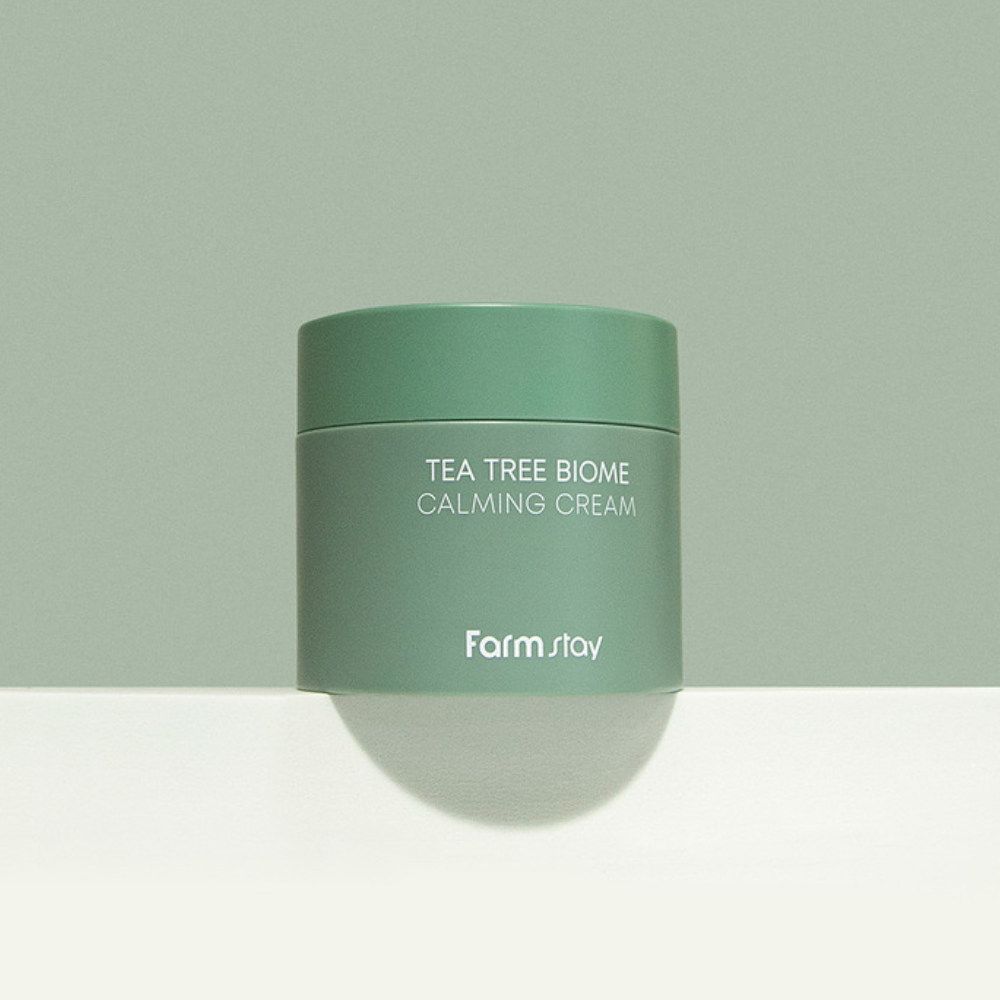 Crème Apaisante FARMSTAY Tea Tree Biome Calming Cream, 80 ml - image 1