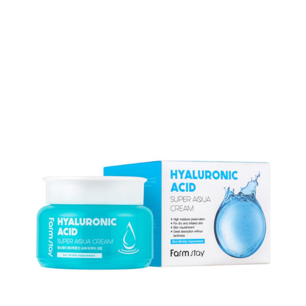 Crème Hydratante FARMSTAY Hyaluronic Acid Super Aqua Cream, 100 ml - image 4
