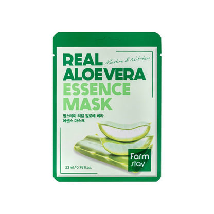 Masque Tissu FARMSTAY Real Aloevera Essence Mask, 23 ml - image 2